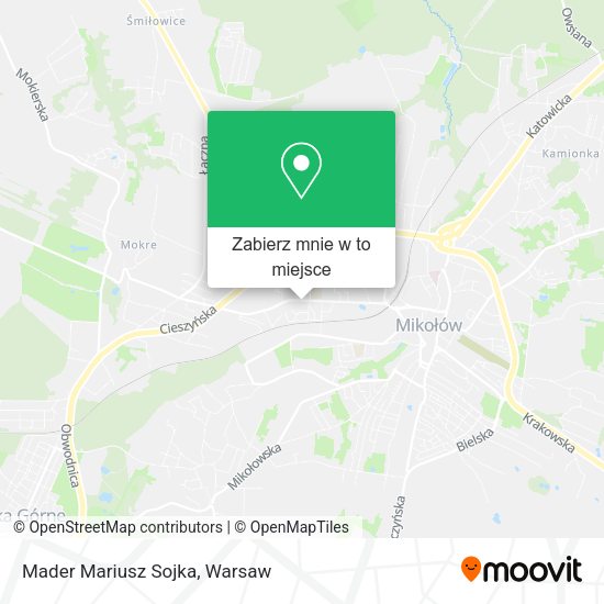 Mapa Mader Mariusz Sojka