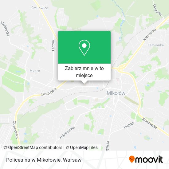 Mapa Policealna w Mikołowie