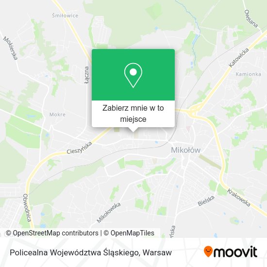 Mapa Policealna Województwa Śląskiego