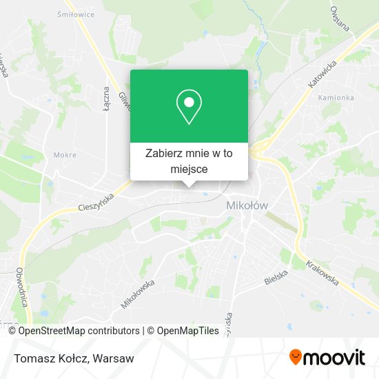 Mapa Tomasz Kołcz