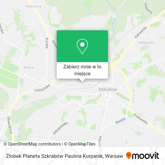 Mapa Żłobek Planeta Szkrabów Paulina Kurpanik