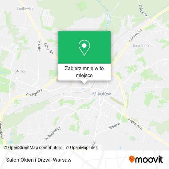 Mapa Salon Okien i Drzwi