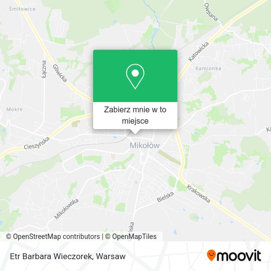 Mapa Etr Barbara Wieczorek