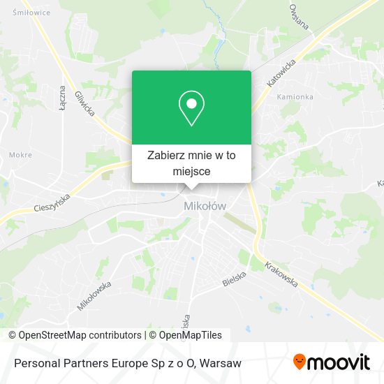 Mapa Personal Partners Europe Sp z o O