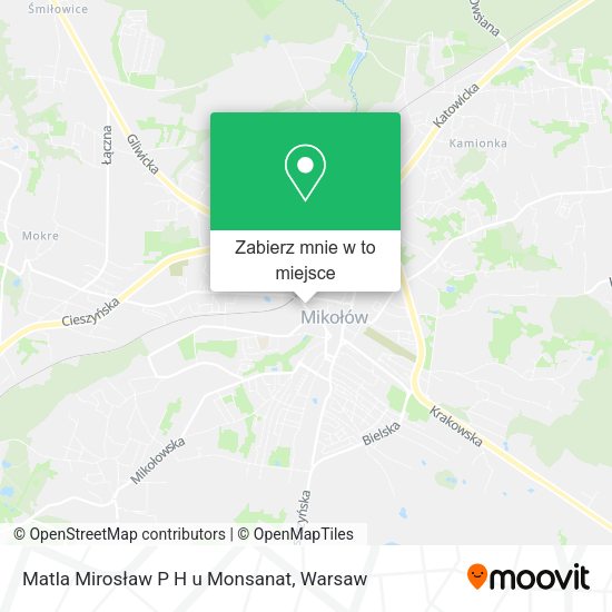 Mapa Matla Mirosław P H u Monsanat