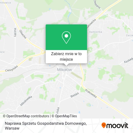 Mapa Naprawa Sprzetu Gospodarstwa Domowego