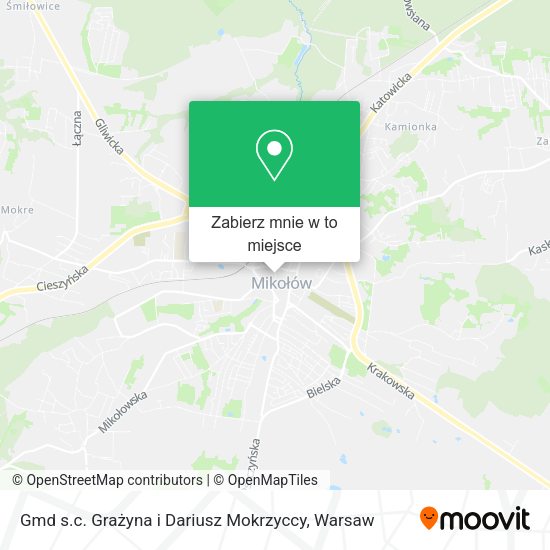 Mapa Gmd s.c. Grażyna i Dariusz Mokrzyccy