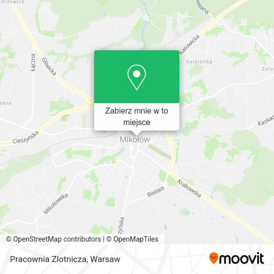 Mapa Pracownia Zlotnicza