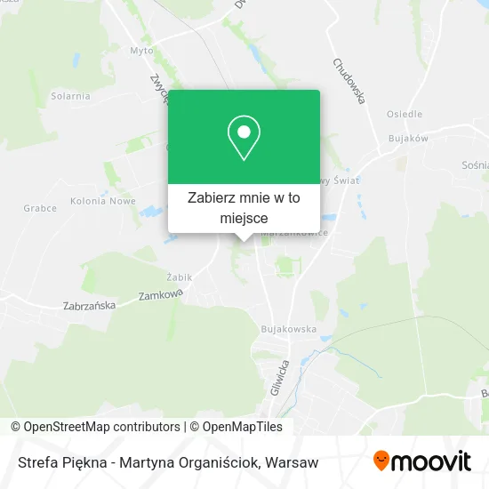 Mapa Strefa Piękna - Martyna Organiściok