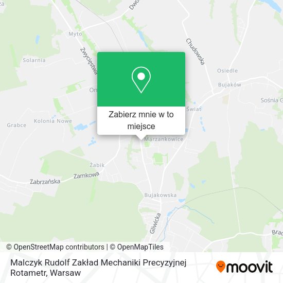 Mapa Malczyk Rudolf Zakład Mechaniki Precyzyjnej Rotametr