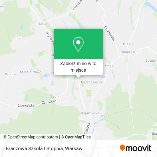 Mapa Branżowa Szkoła I Stopnia