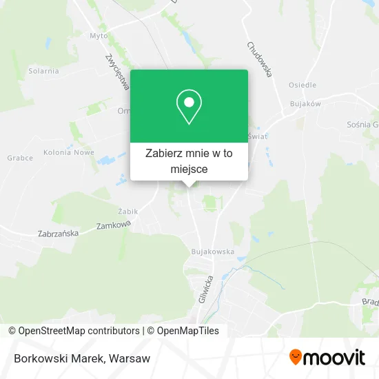 Mapa Borkowski Marek