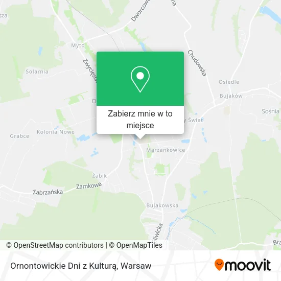 Mapa Ornontowickie Dni z Kulturą