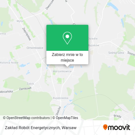 Mapa Zakład Robót Energetycznych