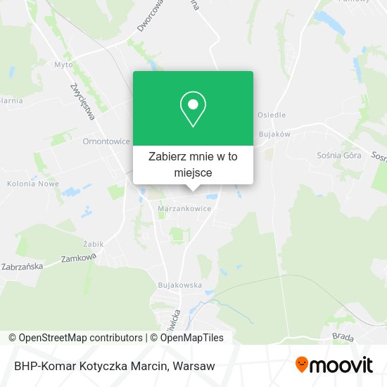 Mapa BHP-Komar Kotyczka Marcin