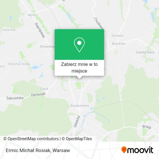 Mapa Ermic Michał Rosiak