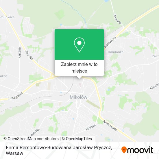 Mapa Firma Remontowo-Budowlana Jarosław Pryszcz