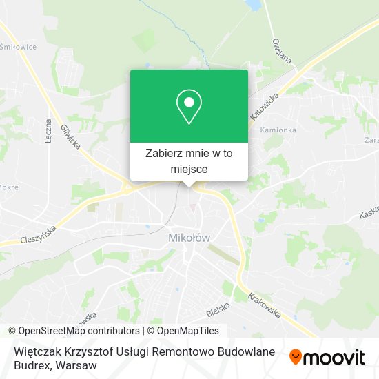 Mapa Więtczak Krzysztof Usługi Remontowo Budowlane Budrex