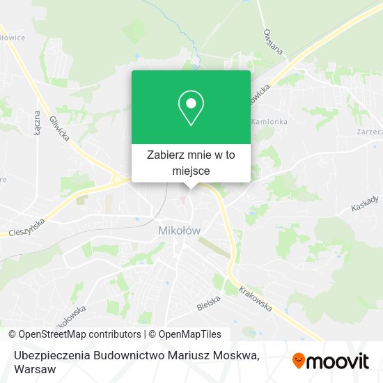 Mapa Ubezpieczenia Budownictwo Mariusz Moskwa