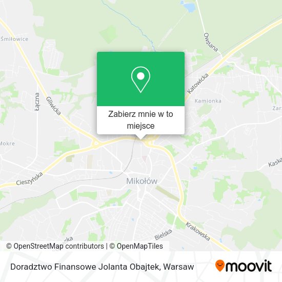 Mapa Doradztwo Finansowe Jolanta Obajtek