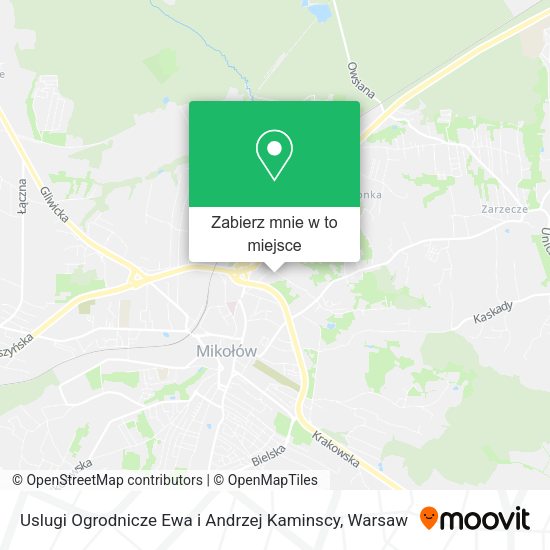 Mapa Uslugi Ogrodnicze Ewa i Andrzej Kaminscy