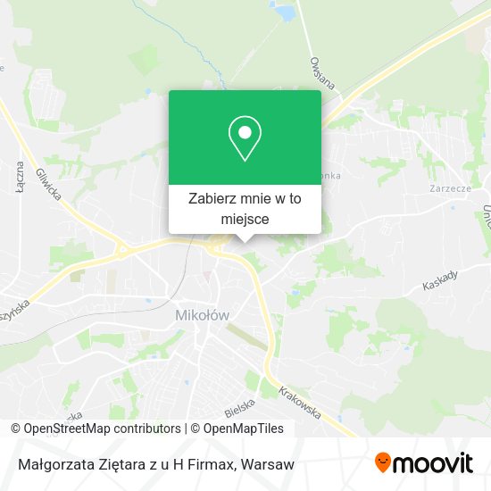 Mapa Małgorzata Ziętara z u H Firmax