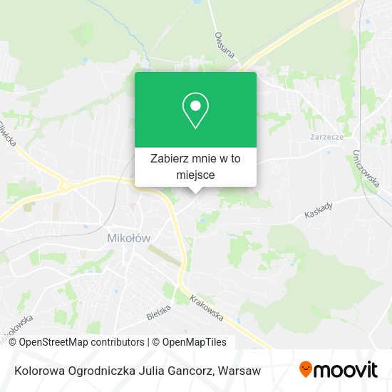 Mapa Kolorowa Ogrodniczka Julia Gancorz