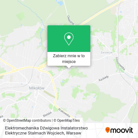 Mapa Elektromechanika Dźwigowa Instalatorstwo Elektryczne Stalmach Wojciech