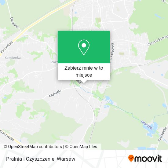 Mapa Pralnia i Czyszczenie