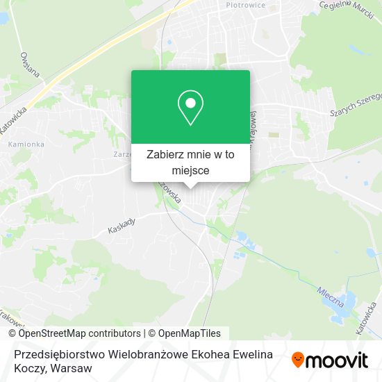 Mapa Przedsiębiorstwo Wielobranżowe Ekohea Ewelina Koczy