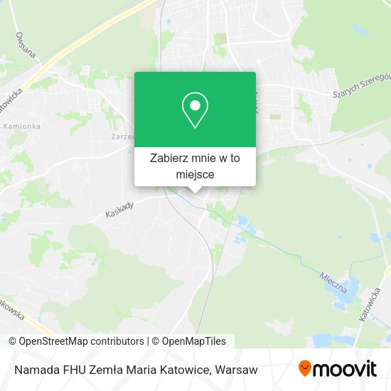 Mapa Namada FHU Zemła Maria Katowice