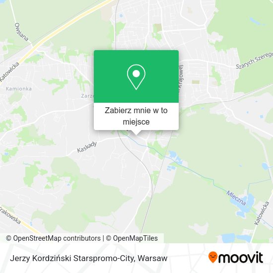 Mapa Jerzy Kordziński Starspromo-City