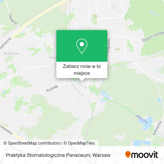 Mapa Praktyka Stomatologiczna Panaceum