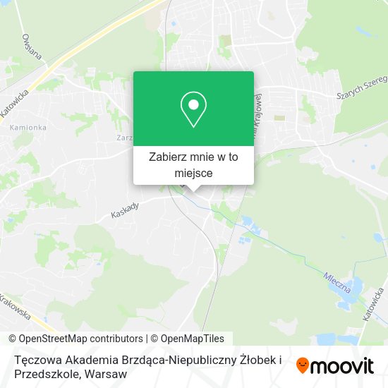 Mapa Tęczowa Akademia Brzdąca-Niepubliczny Żłobek i Przedszkole