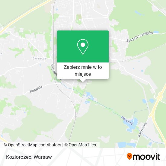 Mapa Koziorozec