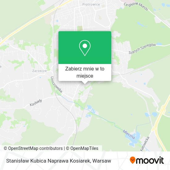 Mapa Stanisław Kubica Naprawa Kosiarek