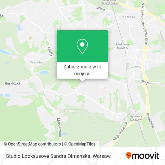 Mapa Studio Looksusove Sandra Olmańska