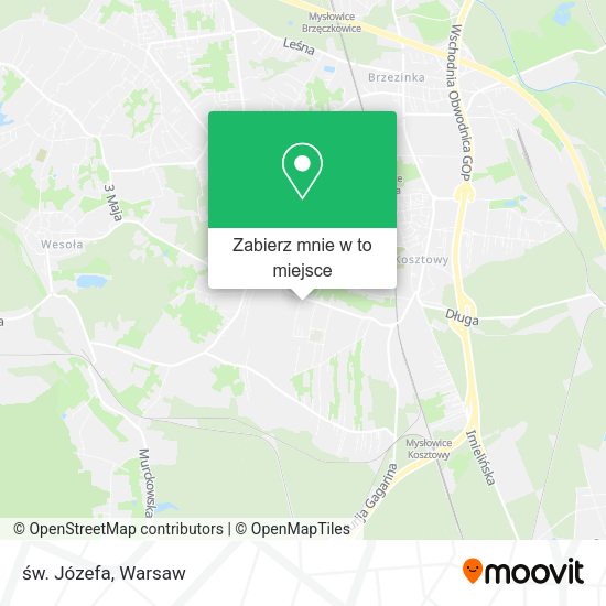 Mapa św. Józefa