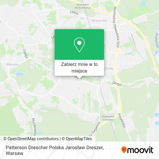 Mapa Patterson Drescher Polska Jarosław Dreszer