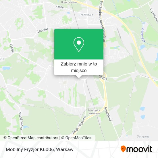 Mapa Mobilny Fryzjer K6006