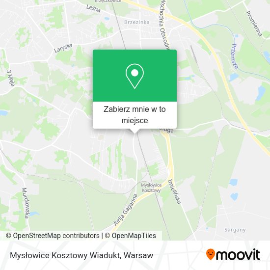 Mapa Mysłowice Kosztowy Wiadukt