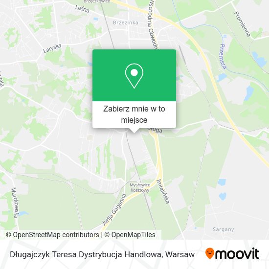 Mapa Długajczyk Teresa Dystrybucja Handlowa