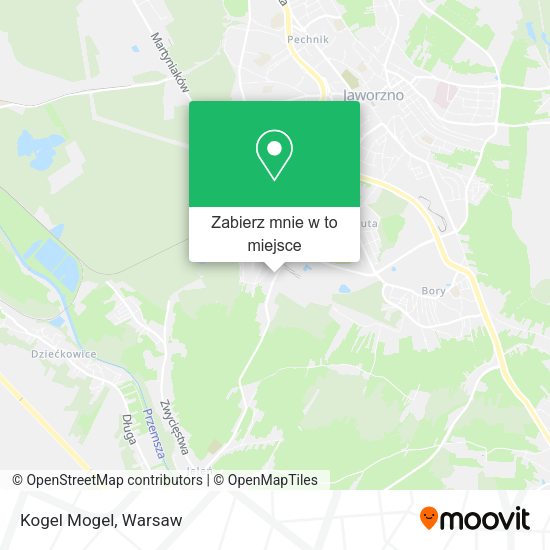 Mapa Kogel Mogel