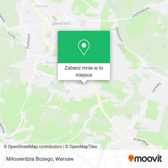 Mapa Miłosierdzia Bożego