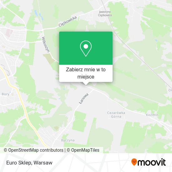 Mapa Euro Sklep