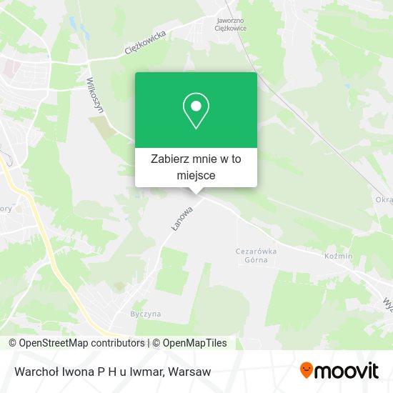 Mapa Warchoł Iwona P H u Iwmar