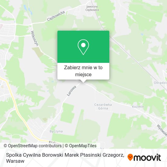 Mapa Spolka Cywilna Borowski Marek Ptasinski Grzegorz