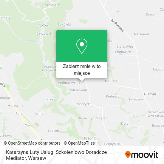 Mapa Katarzyna Luty Uslugi Szkoleniowo Doradcze Mediator