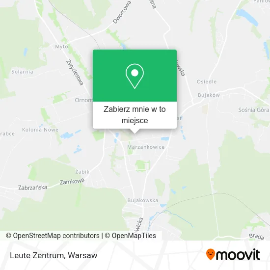 Mapa Leute Zentrum