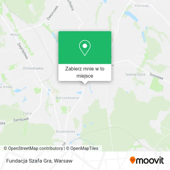Mapa Fundacja Szafa Gra